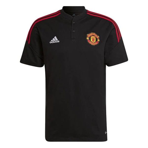 adidas-adidas Manchester United Training Polo Shirt 2022 2023 Mens