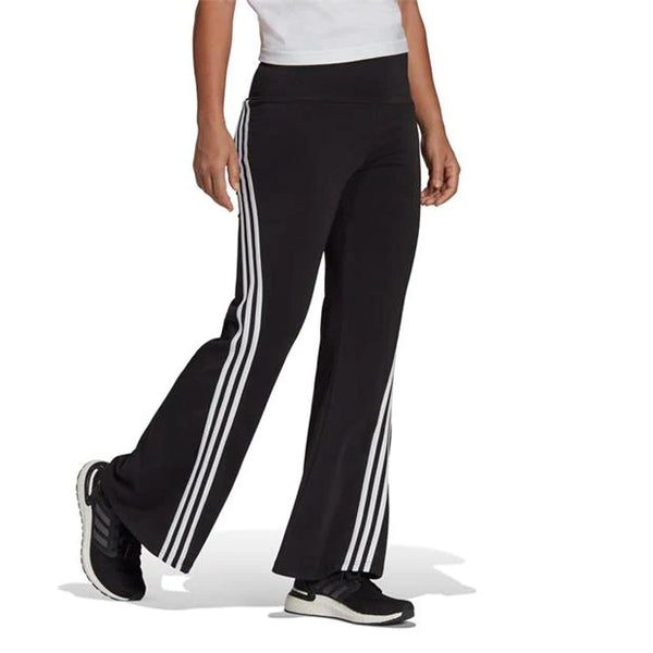 adidas-3 Stripe Flare Jogging Pants Womens